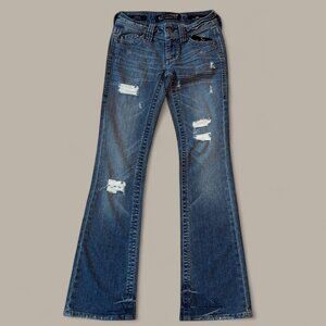 Affliction Women's Blue Boot Cut Jeans